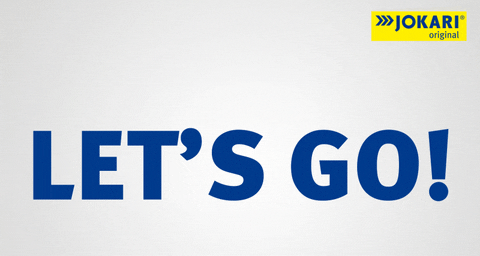 Lets Go GIF by JOKARI-Krampe GmbH