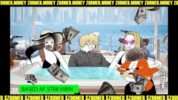 Jacuzzi Bussin GIF by Zoomer