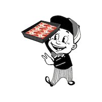 SquarePieCity pizza square pie city Sticker