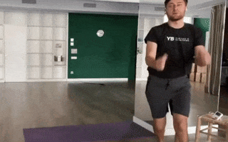 Closed Fist Demonstrate GIF by YOGABODY