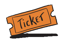 Comedy Show Ticket Sticker by The Comedy Bar