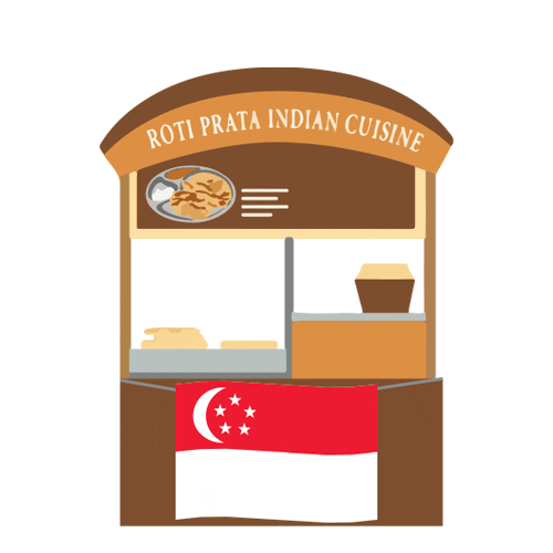 whyqsg singapore hawker hawker food hawker culture Sticker