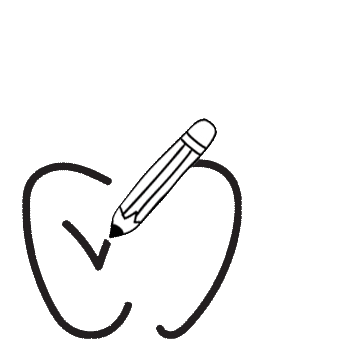 AchievementFirst giphyupload school apple pencil Sticker