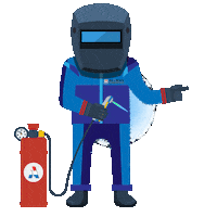 AlumaxBoats boat spark boot welding Sticker