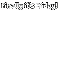 Happy Friday Sticker by PandaPals