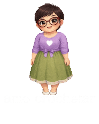 artesdimaria_ofc love crochê artesdimariaofc amo crochetar Sticker
