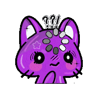 Wtf Cat What Sticker