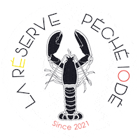 Restaurant Homard Sticker by La Réserve Péché Iodé