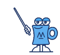 Mascot Cup Sticker by MSCroasters