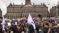 Climate Protesters Gather in Amsterdam for Global Day of Action