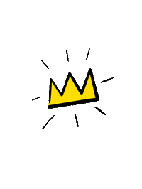 Crown Success Sticker