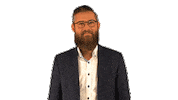 neos_steiermark glasses beard bart no idea Sticker