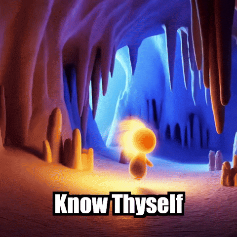 Wisdom Know Thyself GIF by Bloomscroll