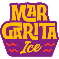 MARGARITA-ICE-BAR logo bar fiesta margarita Sticker