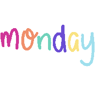 Monday Sticker