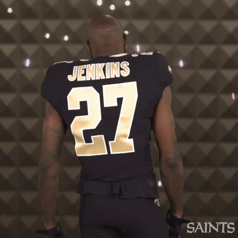 Nfl Go Saints GIF by New Orleans Saints