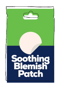 green pimple patch tea tree hanhoo skin blemish patch Sticker