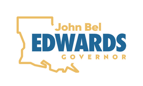 Louisiana Governor Edwards Sticker by John Bel Edwards