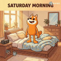 Stretching Waking Up GIF by BONK