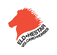 Eldhestar logo iceland hest hestar Sticker
