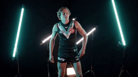 Bow And Arrow Celebration GIF by Port Adelaide FC