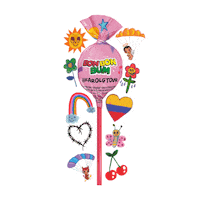 BonBonBum colombia karol g karolg colombina Sticker