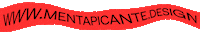 MentaPicante website ribbon mentapicante Sticker