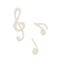 Musicalnotes Sticker by ergoPouch