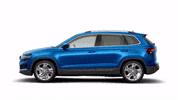 Karoq Race Blue GIF by Škoda Global