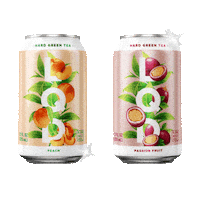 Peach Passionfruit Sticker by LQD