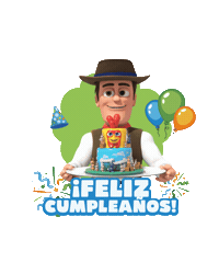 Fiesta Celebrar Sticker by El Reino Infantil
