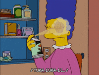 sad marge simpson GIF