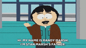randy marsh waving GIF by South Park 