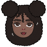 Negra Cacheada Sticker