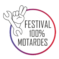 femmesetmoto moto sorority motorcycles sororite Sticker