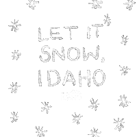 Visitidaho Idaho Idaho Boise Visitboise Winterinidaho Winter Skiseason Beyondknowndestinations Sticker by VisitIdaho