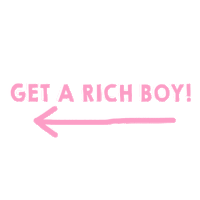 pink money Sticker by Yeah Bunny