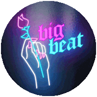 electronic music dance Sticker by Big Beat Records