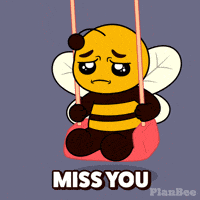 Sad Miss You GIF by Plan Bee Studios