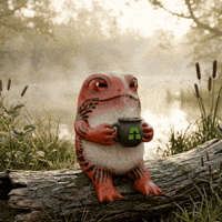 Cup Of Tea Chill GIF by Ape Church