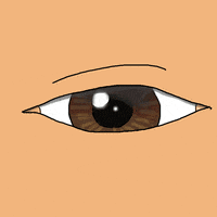 Dan_Hernandez eye i see you animacion ojos GIF