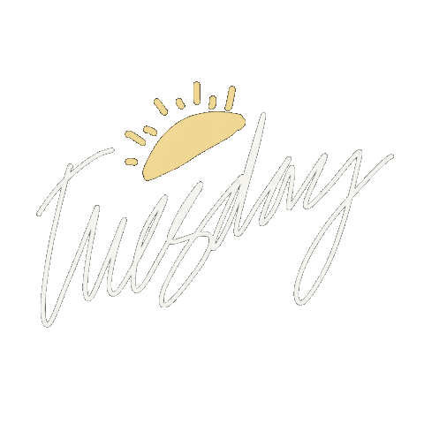 Tuesday Morning Sun Sticker