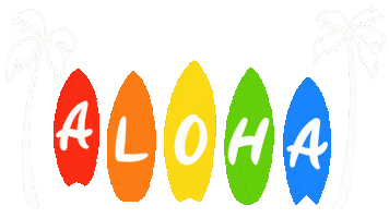 Surf Hawaii Sticker by ERICA824