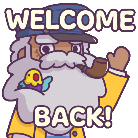 Welcome Back Hello Sticker by Castaways