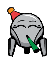 Party Celebrating Sticker by Orange Nebula