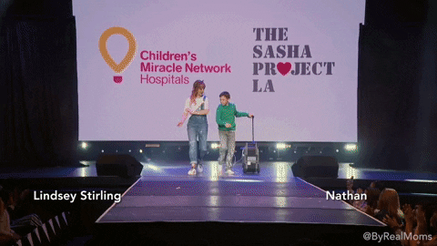 Reality Show Runway GIF by Children's Miracle Network Hospitals
