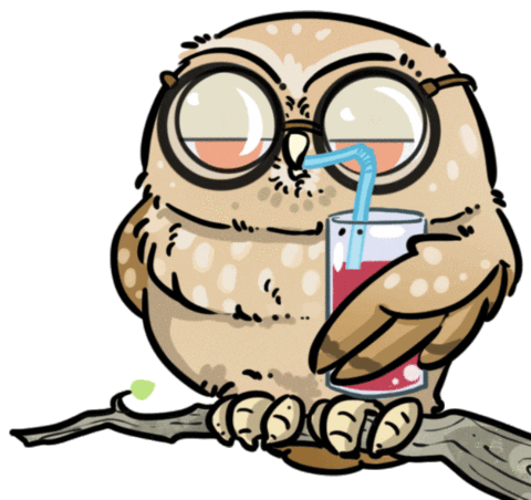 Drink Bird Sticker