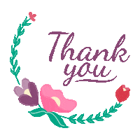 sendwishonline thank you thanks flowers thankyou Sticker