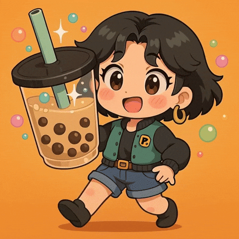 Struggling Bubble Tea GIF by Persona