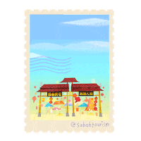 Kota Kinabalu Travel Sticker by sabahtourism